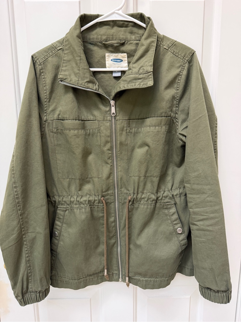 🩷 Old Navy Olive Green Utility Jacket size M 🩷
